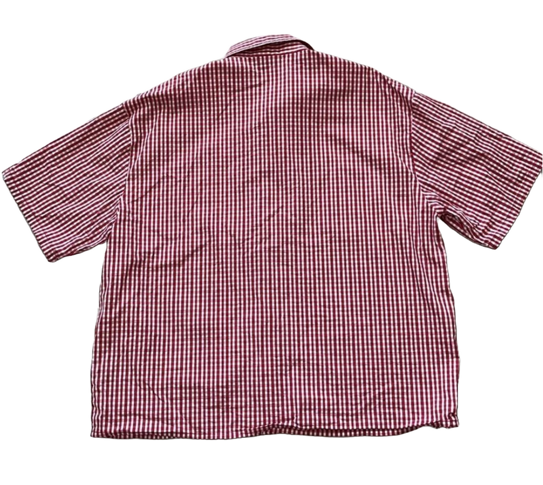 Happy Memories Don't Die HMDD 'Red' Button-Up