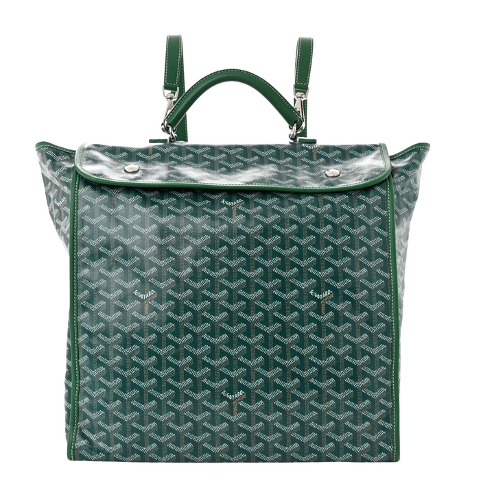 Goyard 'Saint Leger' Green Backpack