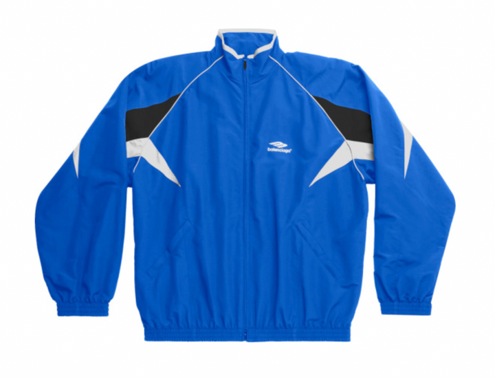 Balenciaga '3B Sports Icon' Blue Track Jacket