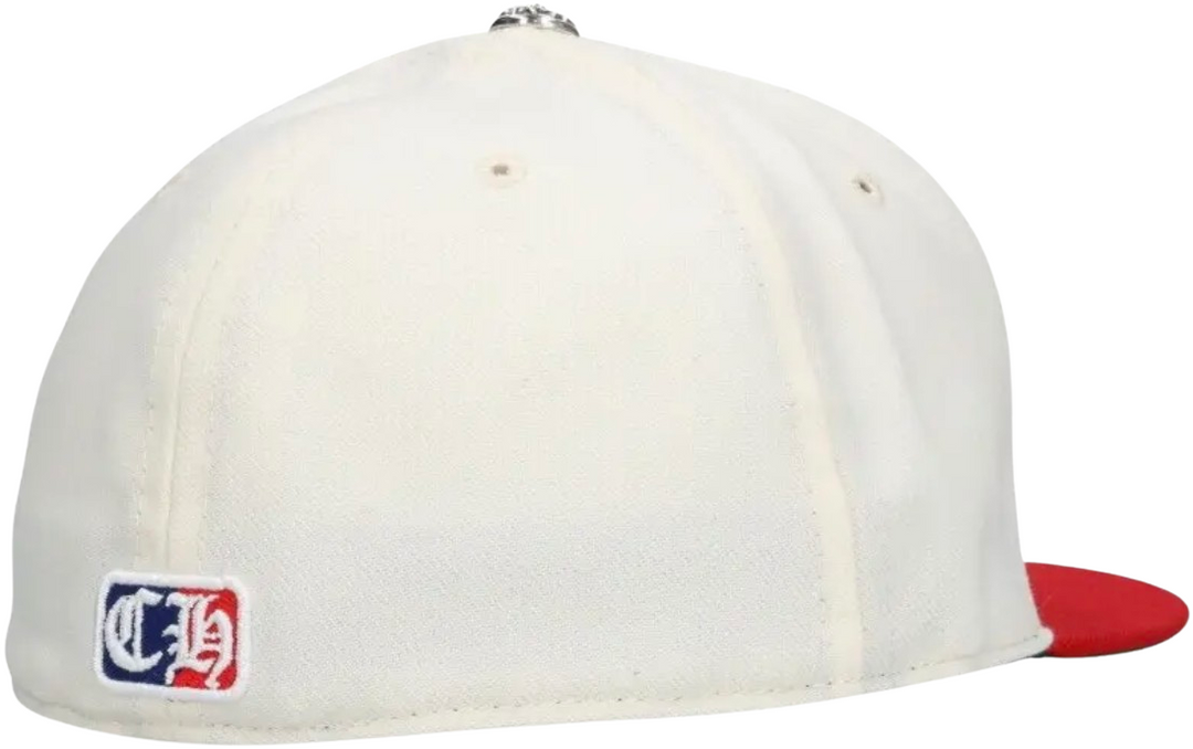 Chrome Hearts 'Love You' Cream/Red Hat