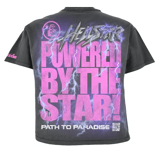 Hellstar Powered By The Star T-Shirt Black