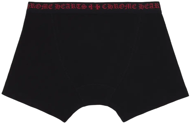 Chrome Hearts 'Black/Red' Boxer Briefs