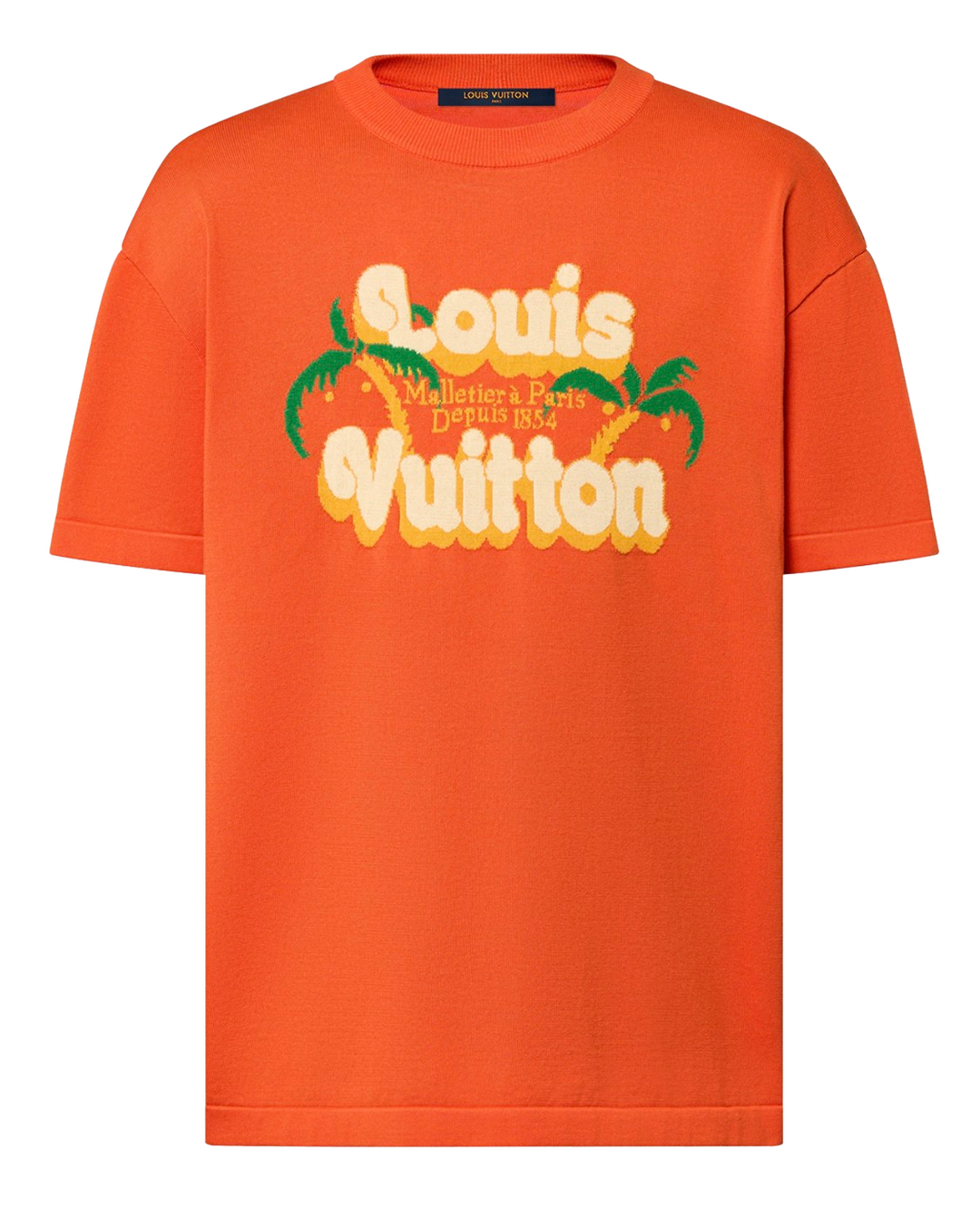 Orange louis vuitton crewneck best sale