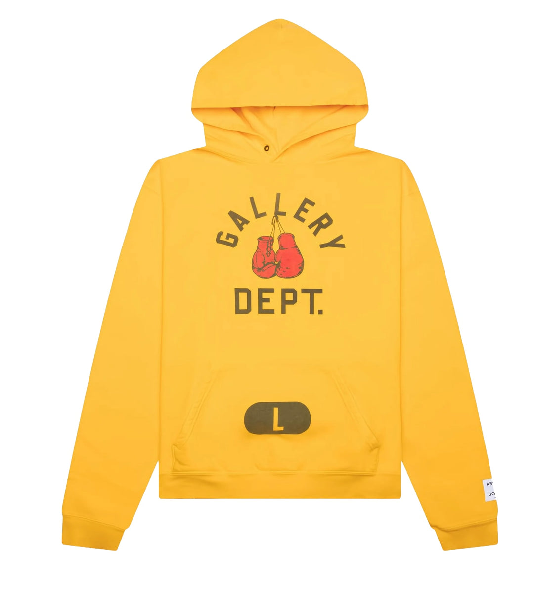 Gallery Dept. 'Yellow' Boxing Hoodie