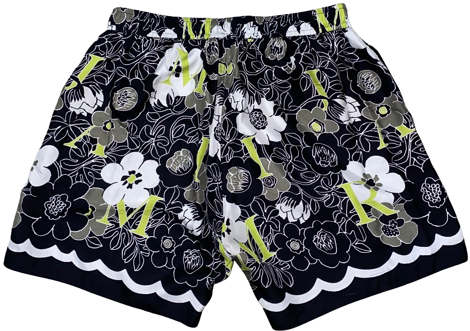Amiri 'Flower Camp' Shorts