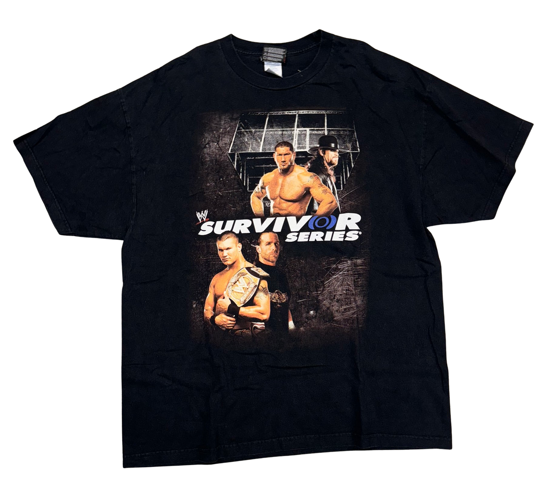 WWE 'Survivor Series' Black Vintage Tee