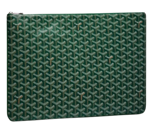 Goyard 'Green' Senat GM Pouch