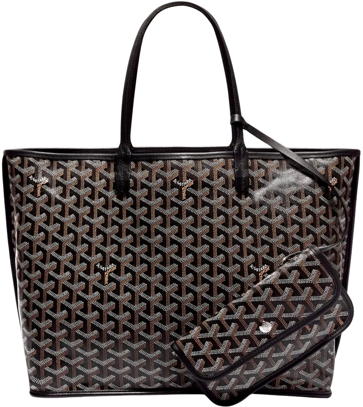 Goyard 'Black' Anjou PM Bag