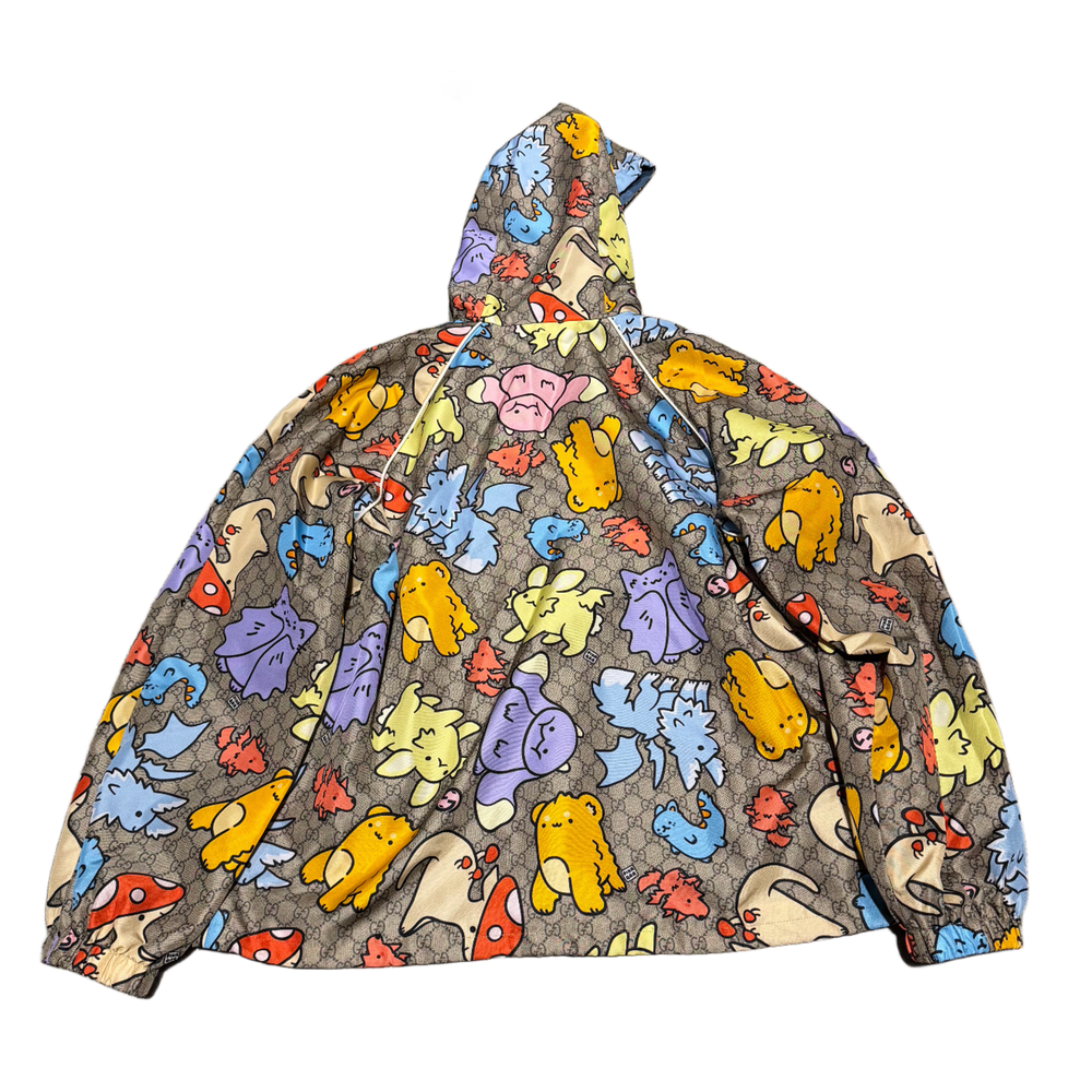 Gucci Anela Nguyen 'Shell Printed' All Over Zip Up Jacket