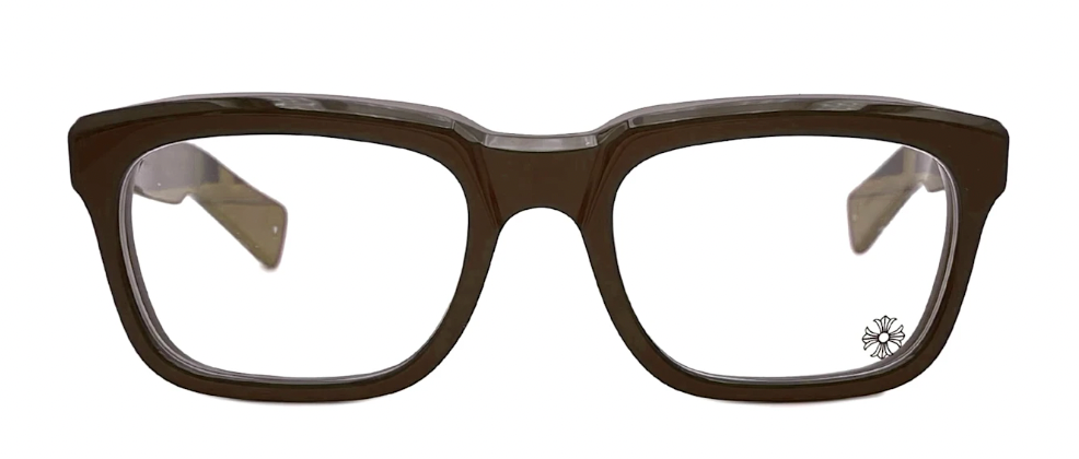 Chrome Hearts 'See You In Tea' Brown Glasses