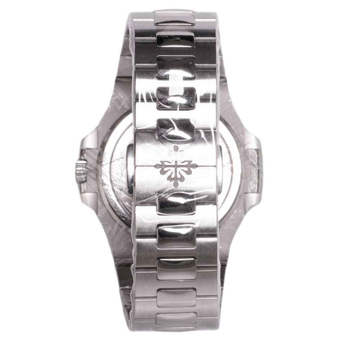 Patek Philippe Nautilus 'Moon Phases' Stainless Steel Blue Dial Watch 2024 5712/1A-001