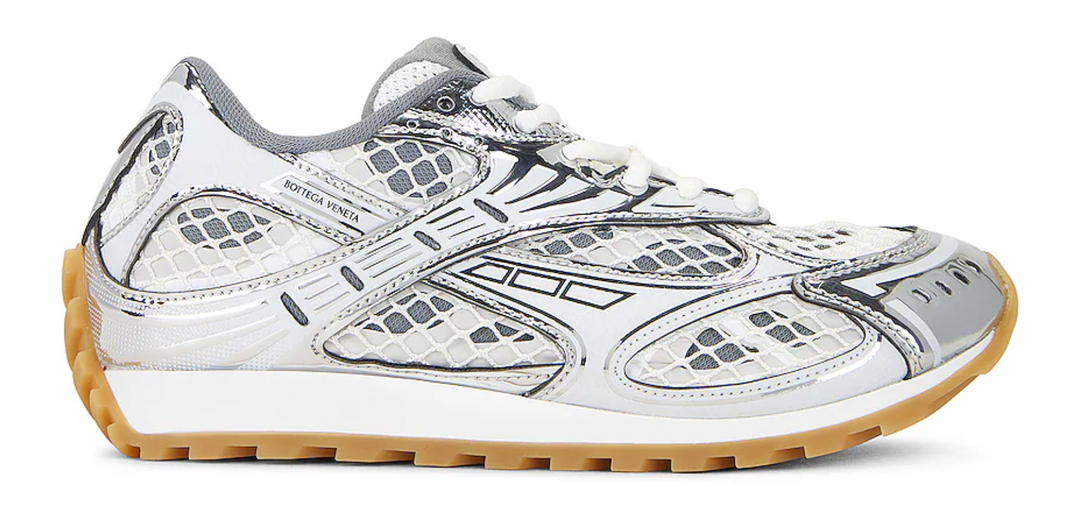 Bottega Veneta 'Silver White' Orbit Sneakers