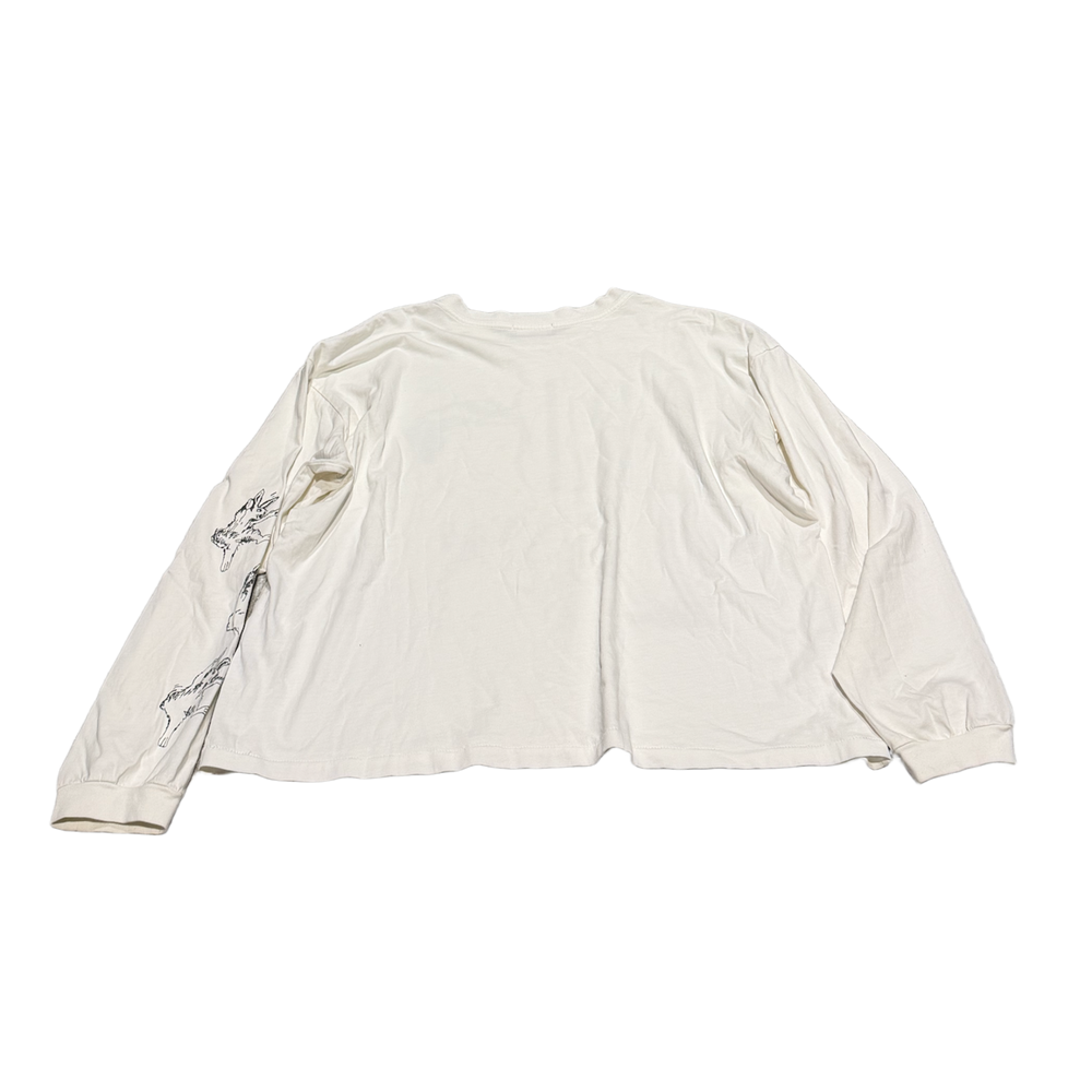 Enfants Riches Déprimés 'Falling Rabbit' White Longsleeve