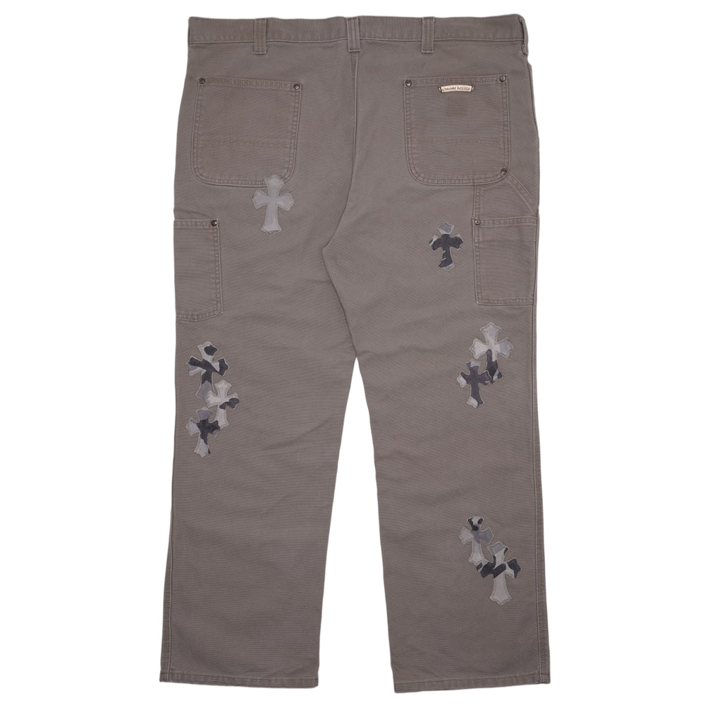 Chrome Hearts Matty Boy 'Sex Records Patch' Tan Carpenter Pants