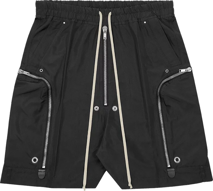 Rick Owens DRKSHDW 'Bauhaus' Black Cargo Shorts