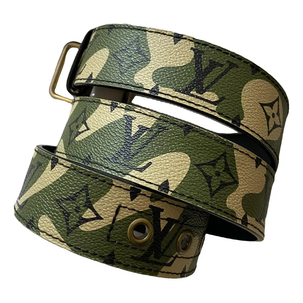 Louis Vuitton x Murakami 'Monogramouflage' Camo Belt