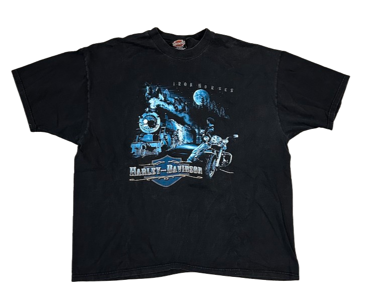 Harley Davidson 'Iron Horses' Vintage Tee