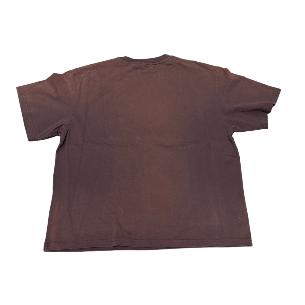 Saint Vanity 'Crucified' Vintage Brown Tee