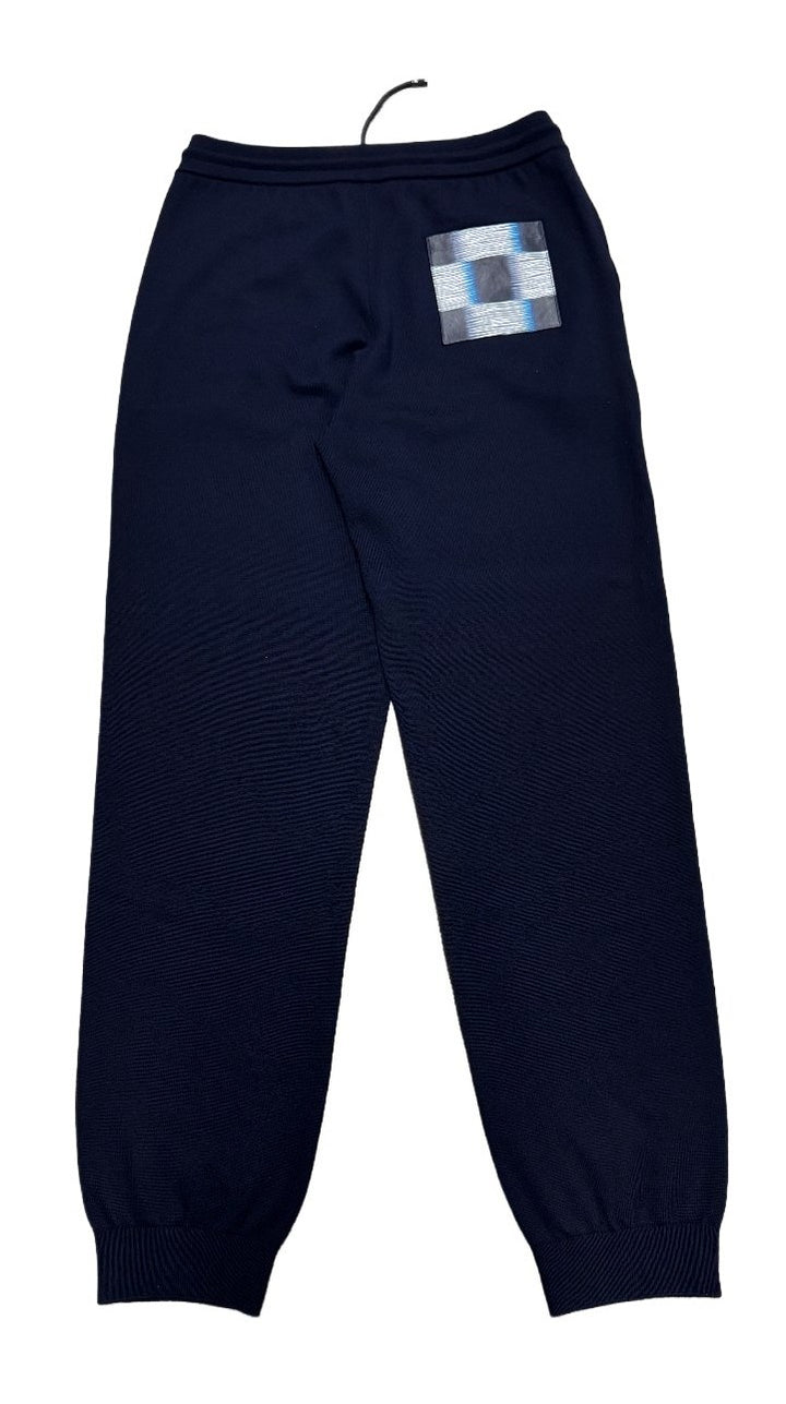 Louis Vuitton Wool Leather-Trimmed Jogpants