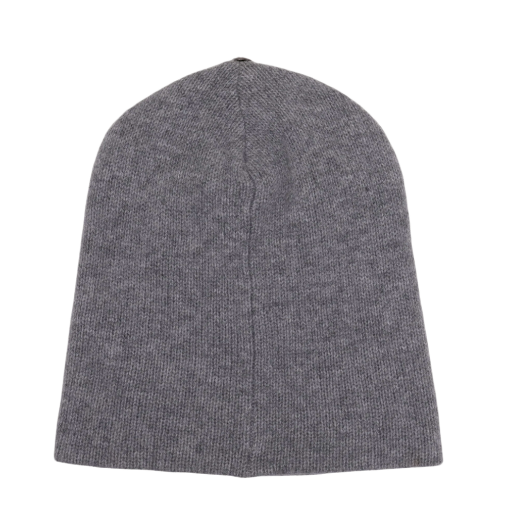 Chrome Hearts 'Black Triple Star' Grey Cashmere Beanie