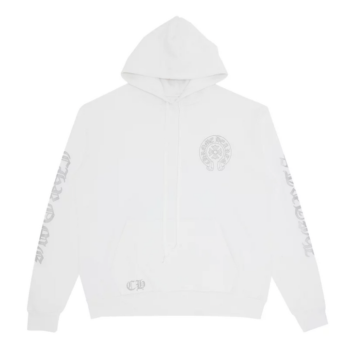 Chrome Hearts Ultra Miami Exclusive Pullover Hoodie 'White/Silver'