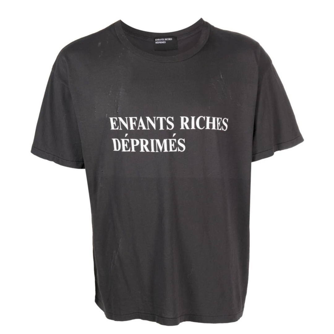 Enfants Riches Déprimés 'Black Logo' Tee