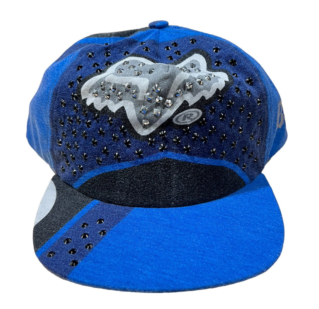 Bossi 'Dark Blue' Fox Rhinestone Hat