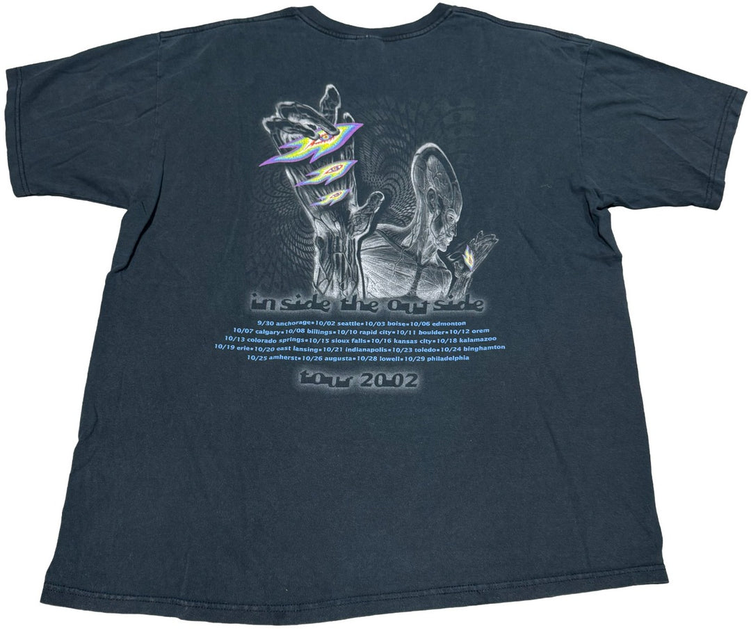 Tool 'Inside the Outside Tour 2002' Vintage Tee