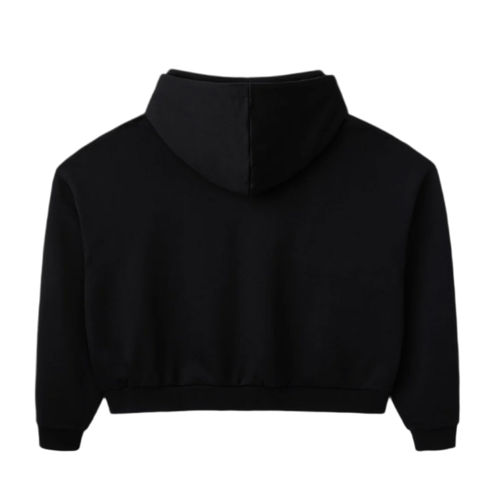 Gold+Vintage Gallery Raspberry Hills 'Black' Athletics Hoodie