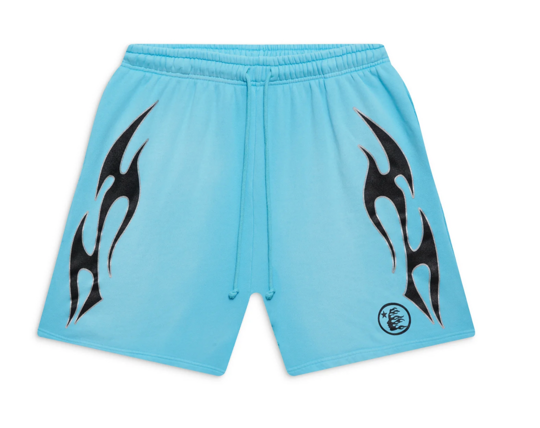 Hellstar 'Studios' Blue Sweat Shorts