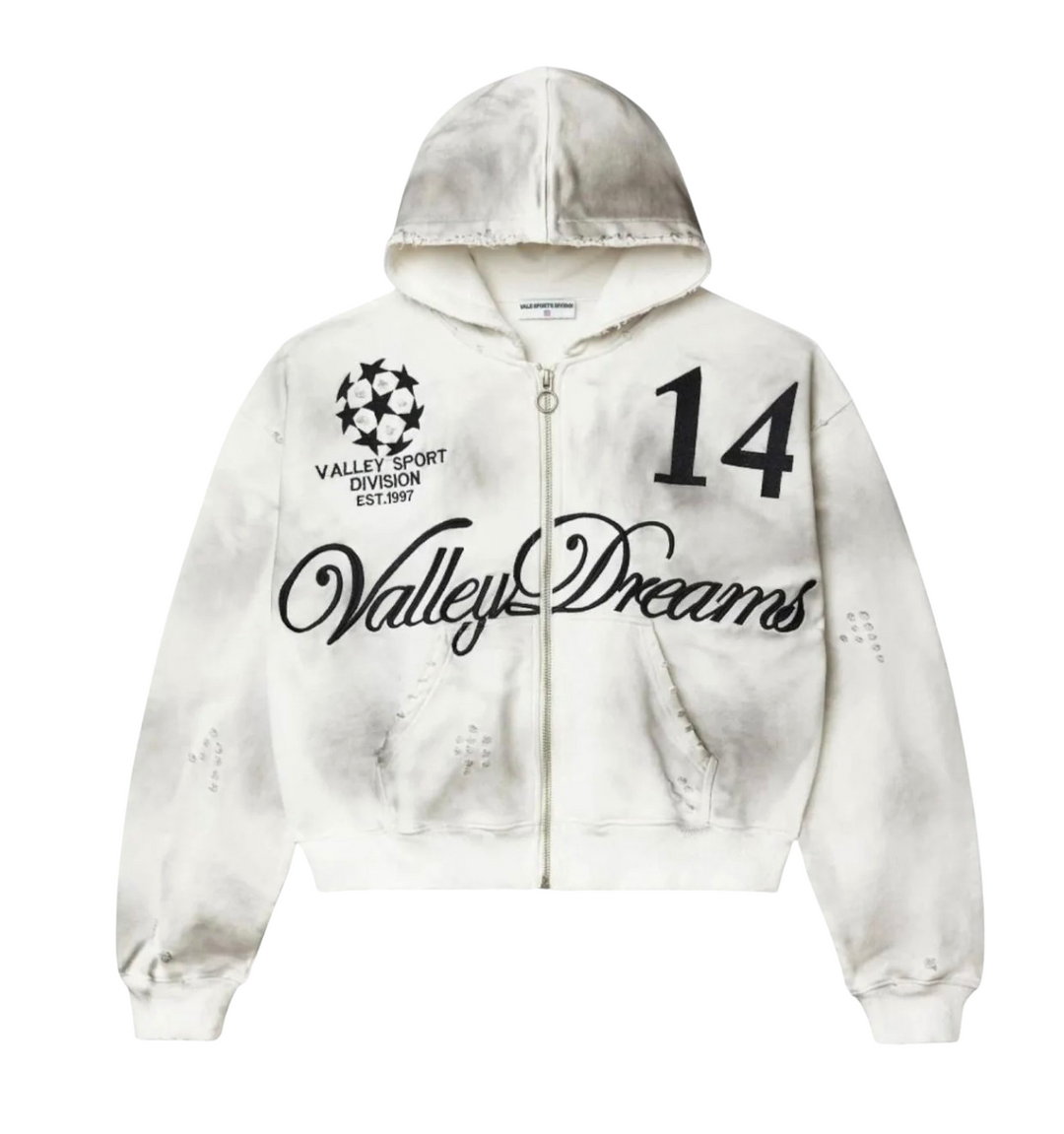 Vale 'Oreo' Zip-Up Hoodie