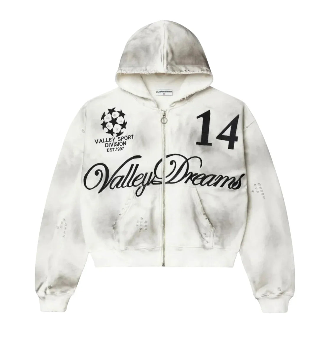 Vale 'Oreo' Zip-Up Hoodie