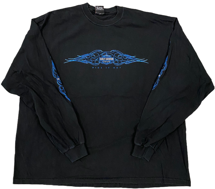Harley Davidson 'Villa Park, IL' Vintage Longsleeve