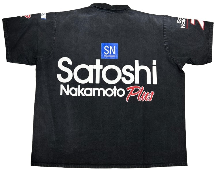 Satoshi Nakamoto 'Days of Thunder' Mechanic Shirt