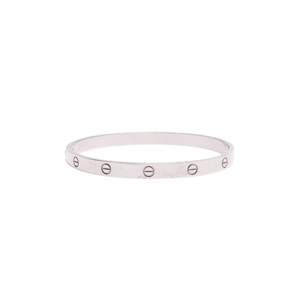 Cartier 'White Gold' 21cm Love Bracelet