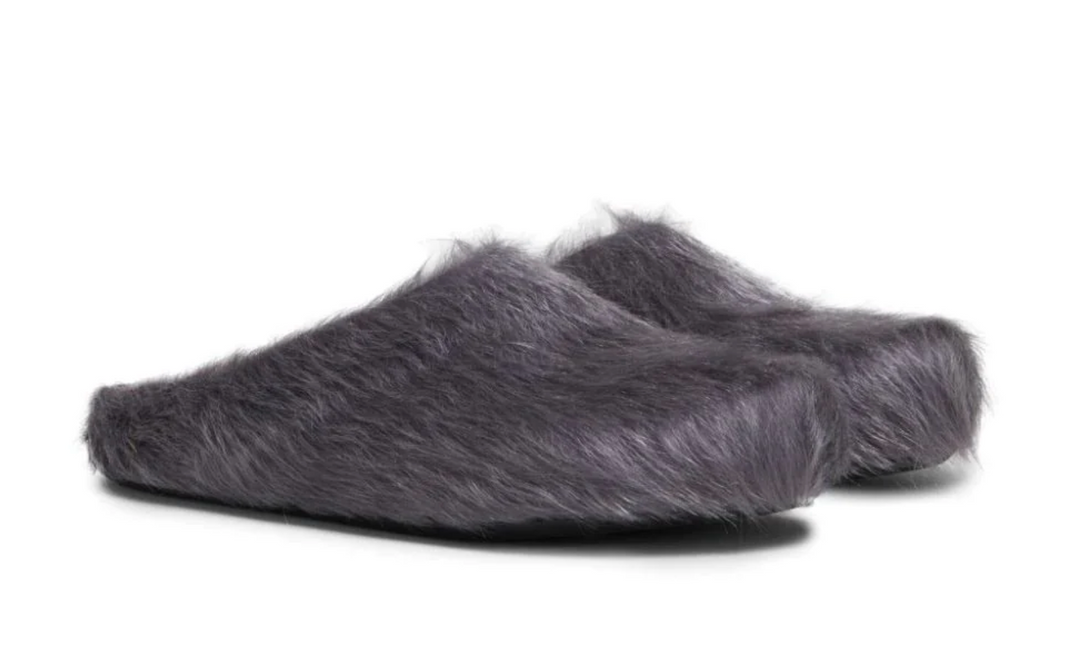 Marni 'Grey' Sabot Slippers