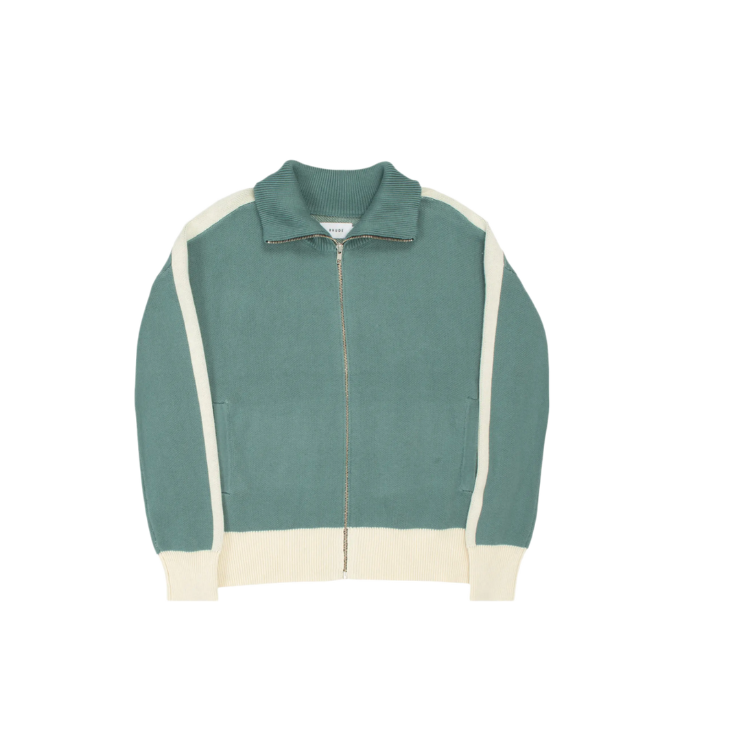 Rhude 'Sage' Rhude Boys Knit Track Jacket