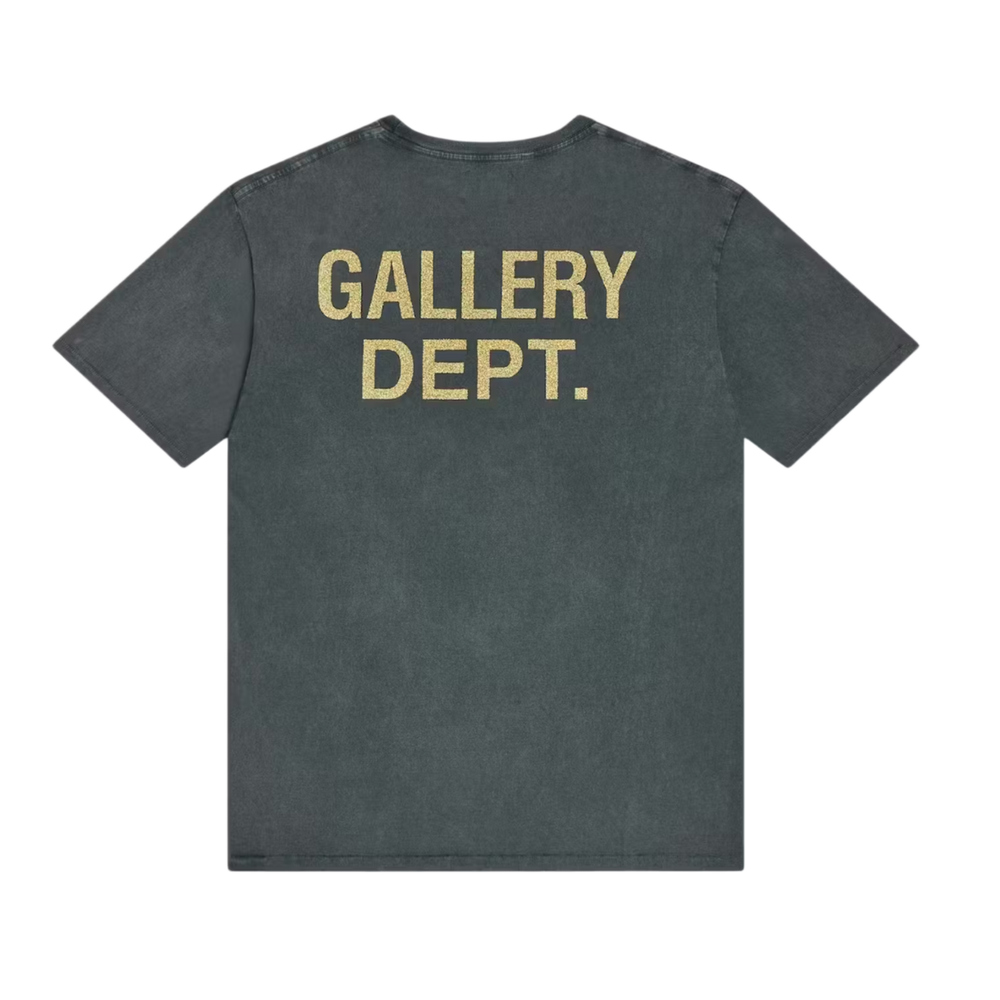 Gallery Dept 'ATK's' Black Skeleton Beach Tee