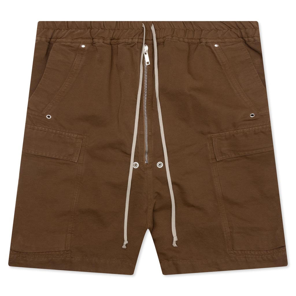 Rick Owens DRKSHDW 'Brown Khaki' Cargobela Shorts