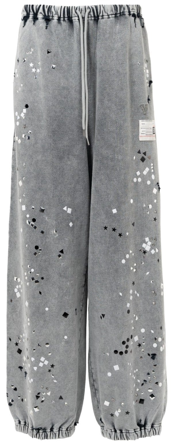Maison Mihara Yasuhiro 'Embellished' Gray Sweatpants