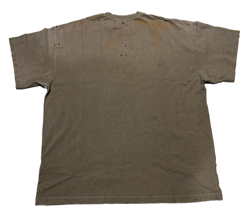 Satoshi Nakamoto 'Brick' Chain Stitch Tee