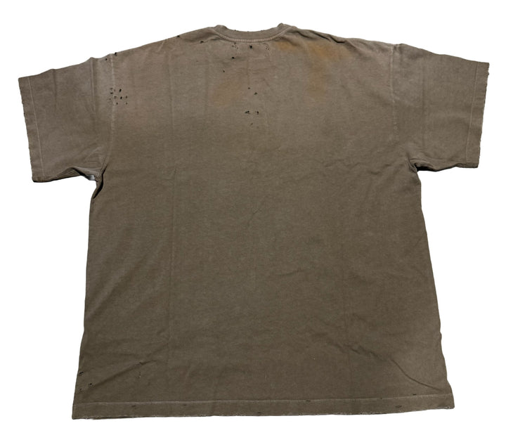 Satoshi Nakamoto 'Brick' Chain Stitch Tee