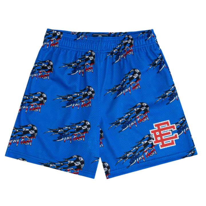 Matty Boy Eric Emmanuel 'Stay Fast Blue' Mesh Shorts