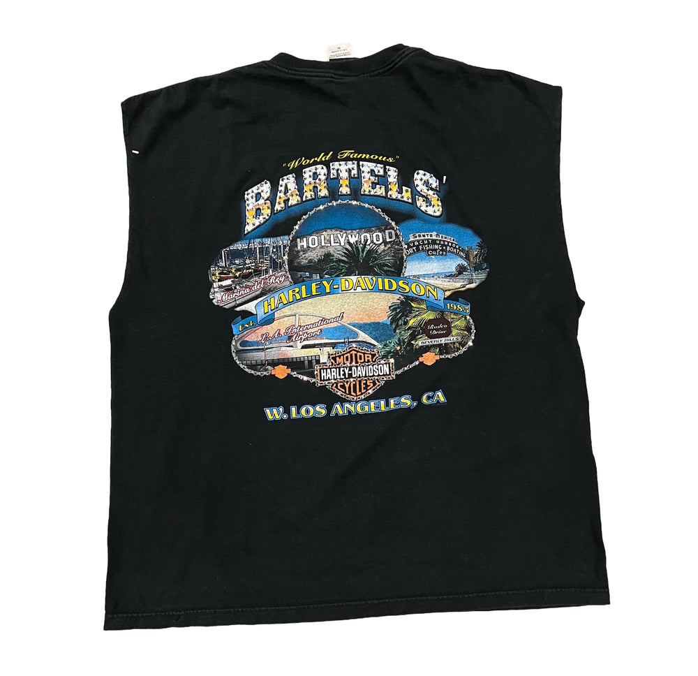 Harley Davidson 'Bartels' Rhinestone Vintage Cutoff