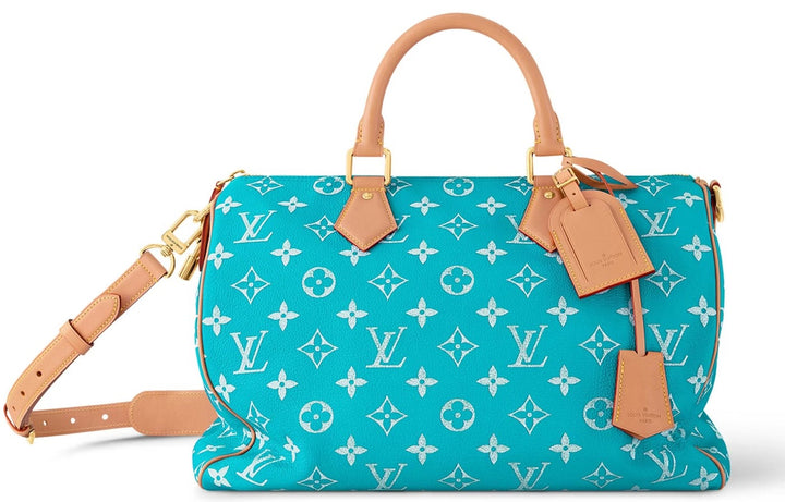 Louis Vuitton Speedy P9 Bandouliere 40 Turquoise
