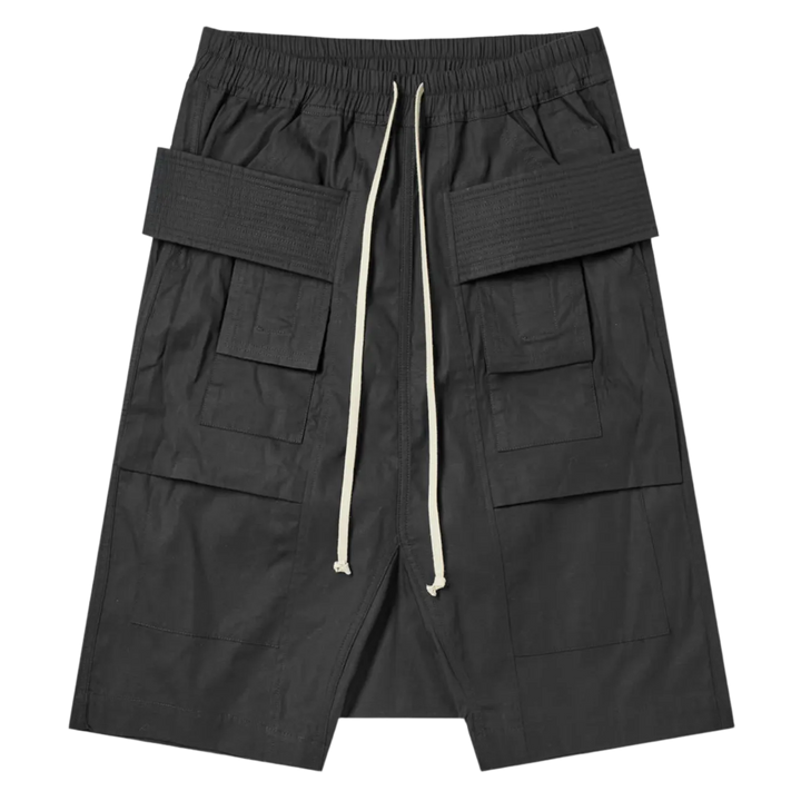 Rick Owens DRKSHDW 'Black' Creatch Pod Shorts