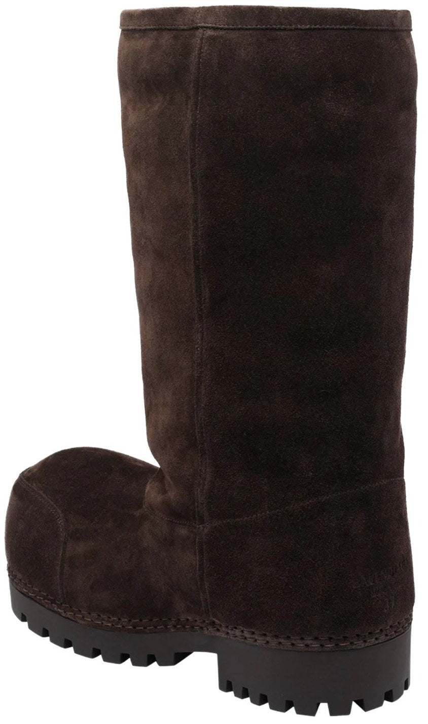 Balenciaga 'Brown' Alaskan Fur High Boots
