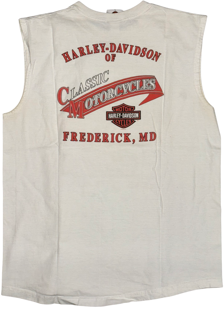 Harley Davidson '100 Years' Vintage Cutoff Tee