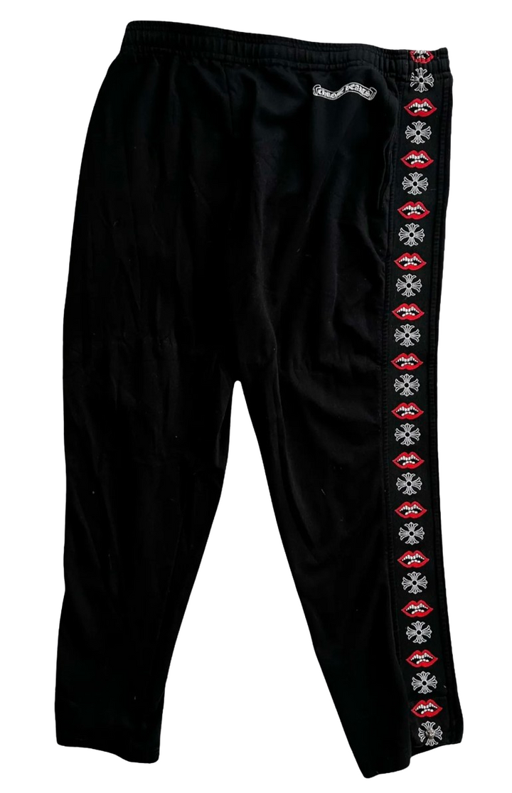 Chrome Hearts 'Chomper' Black Trackpants