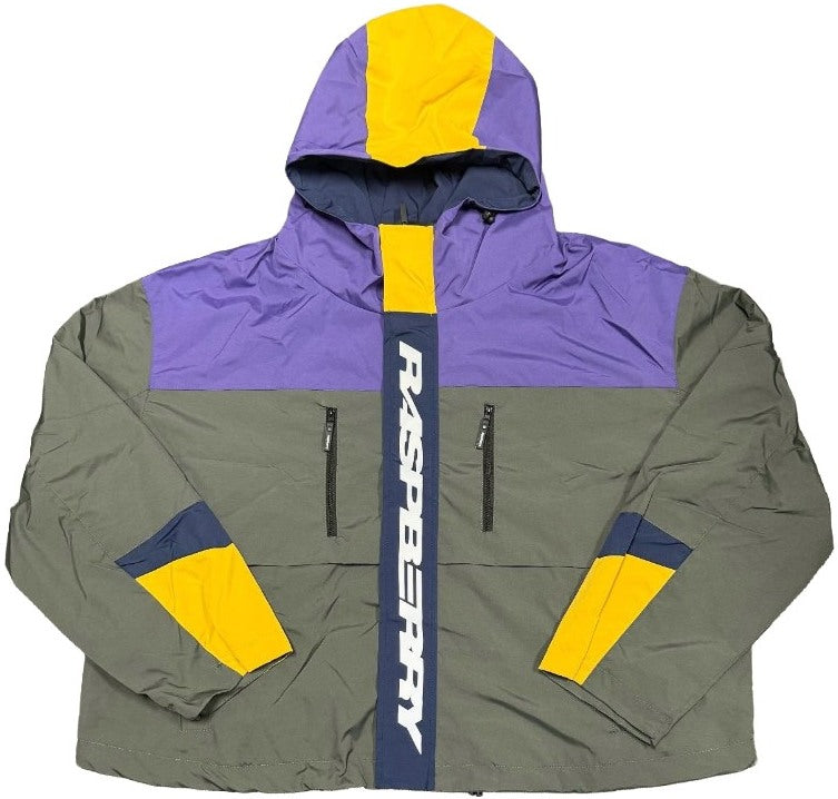 Gold+Vintage Gallery Raspberry Hills 'Shanghai' Windbreaker Jacket